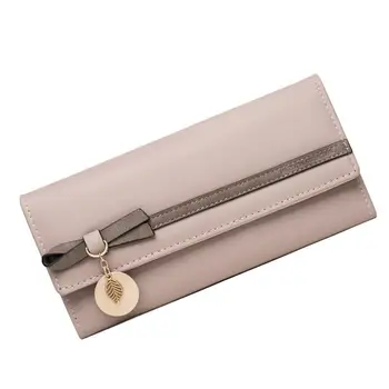 

Fashion Bowknot Women Wallet Long Hasp Female Purse Brand Designer Large Capacity Ladies Wallet Clutch Phone Purse Card Holders