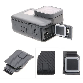 

Replacement Side Door Cover USB-C Mini HDMI Port Side Repair Part for Go Pro GoPro Hero 7/6/5/(2018) Action Camera Accessories