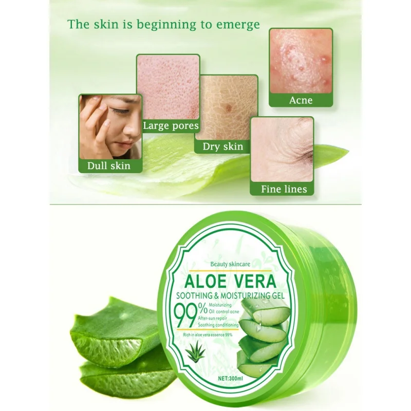 aloe vera gel serum for face