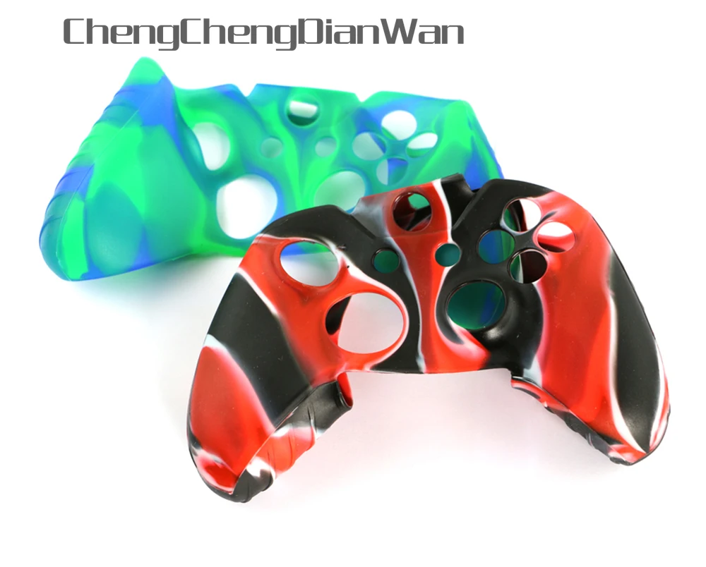 ChengChengDianWan Новый разноцветный Камуфляжный силиконовый резиновый чехол-накладка