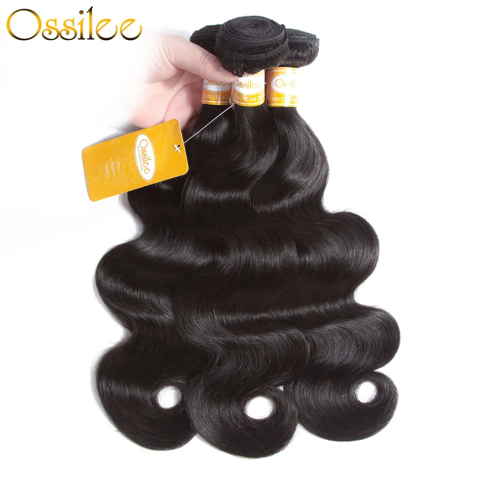 Brazilian Body Wave Bundles Ossilee Human Hair Weave Bundles Remy Hair Extension 1/3/4 Bundles/lot USA LOCAL RETURN Brazilian Body Wave Bundles Ossilee Human Hair Weave Bundles Remy Hair Extension 1/3/4 Bundles/lot USA LOCAL RETURN