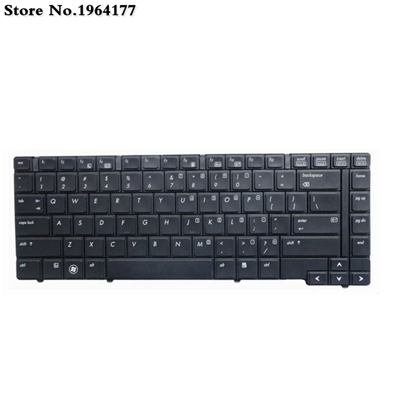 Американская черная новая английская клавиатура для ноутбука hp 8440 P 8440 W 8440