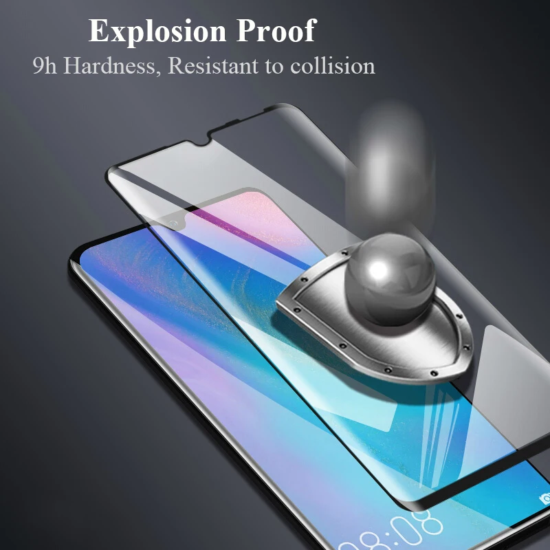 3D Защитное стекло для huawei p30 lite pro p 30 light закаленное p30lite p30pro huawey 30pro полное покрытие