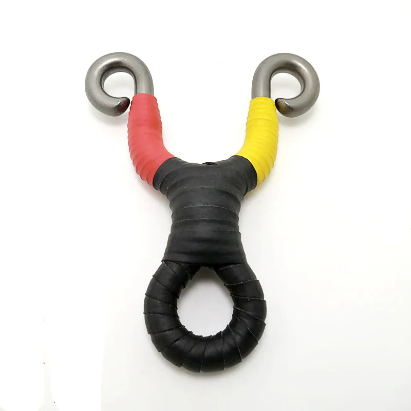

Titanium alloy cold bending slingshot, Can self binding handle Outdoor edc, travel repertoire