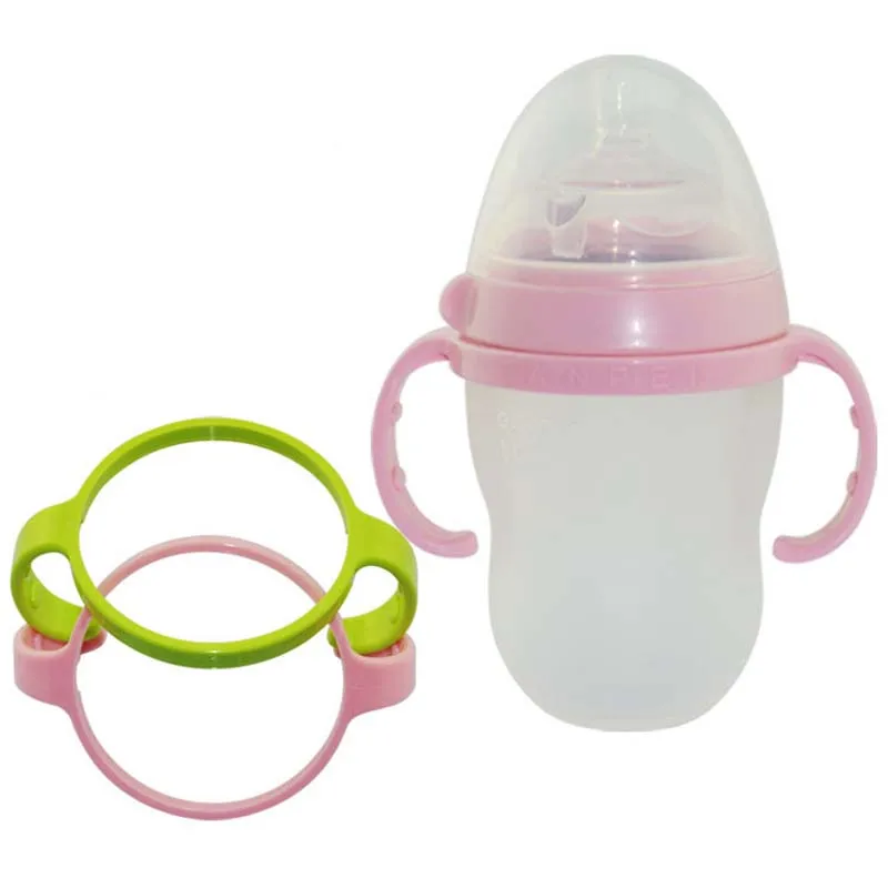 New PP Bottle Handles for Como Silicone Baby Bottle Green 250ml(8oz