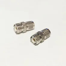 1 шт. штекер TNC разъем UHF Jack RF коаксиальный адаптер конвертер прямой, никелированный