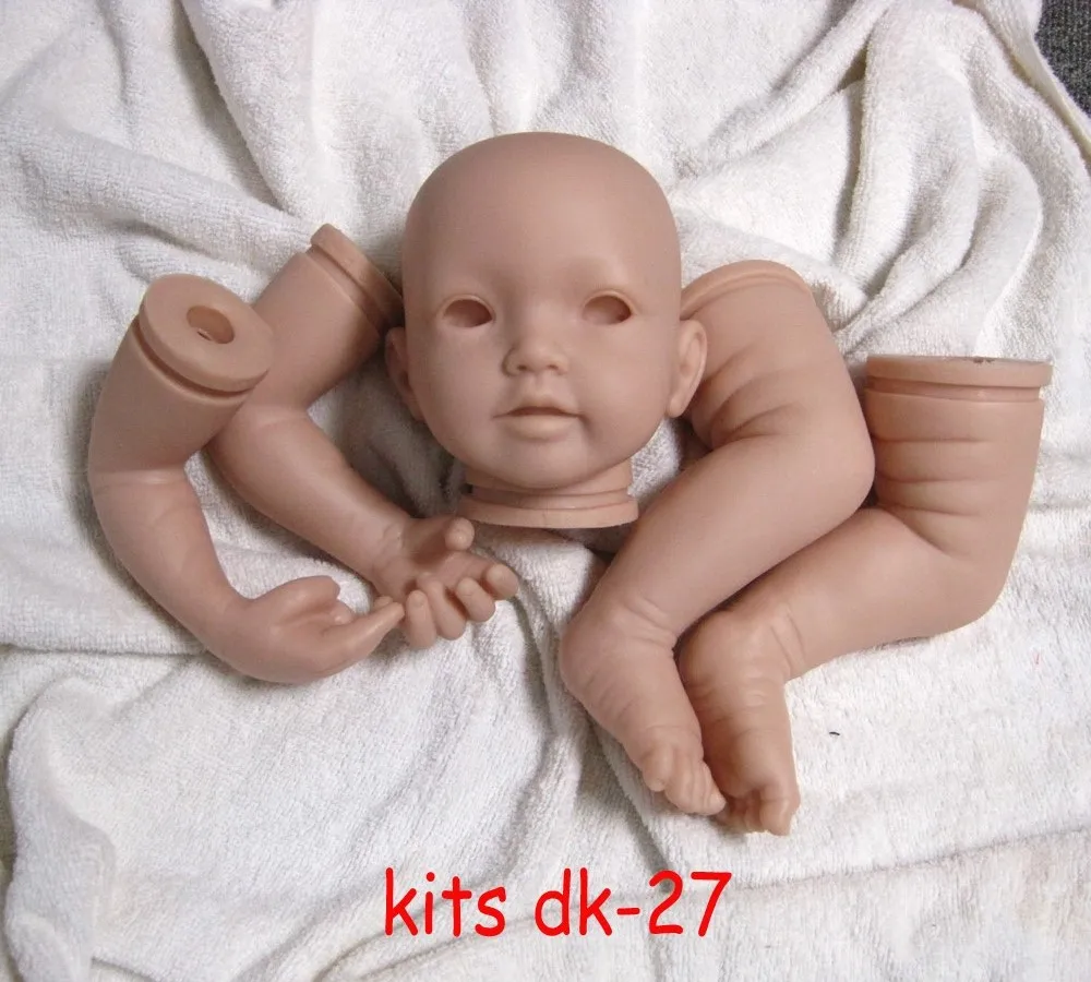 DK 27 for 20inch DIY Doll Kit Realistic Body Parts Soft Silicone Reborn