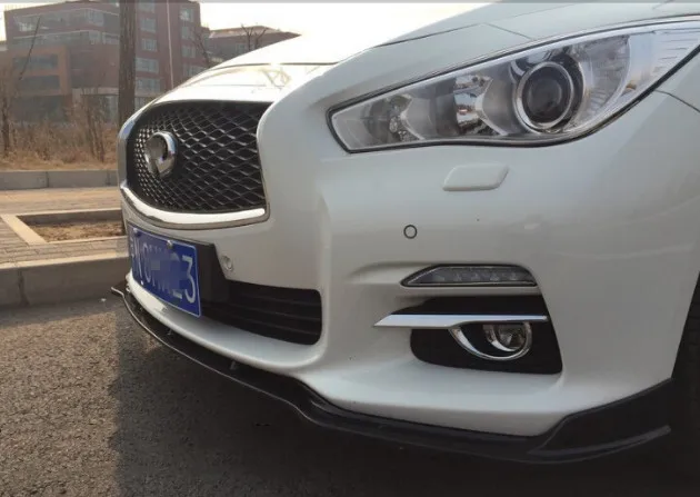 Для Infiniti Q50 Q50S 2014 2015 2016 передний спойлер бампер PP материал задний|Спойлеры и