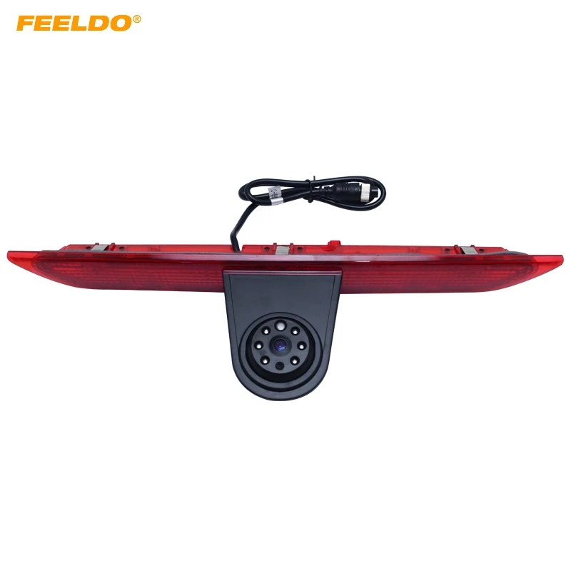 

FEELDO Car LED Brake Light IR Rear View Reversing/Parking Camera For FORD Transit L MODEL 2014-2015 #FD-5375