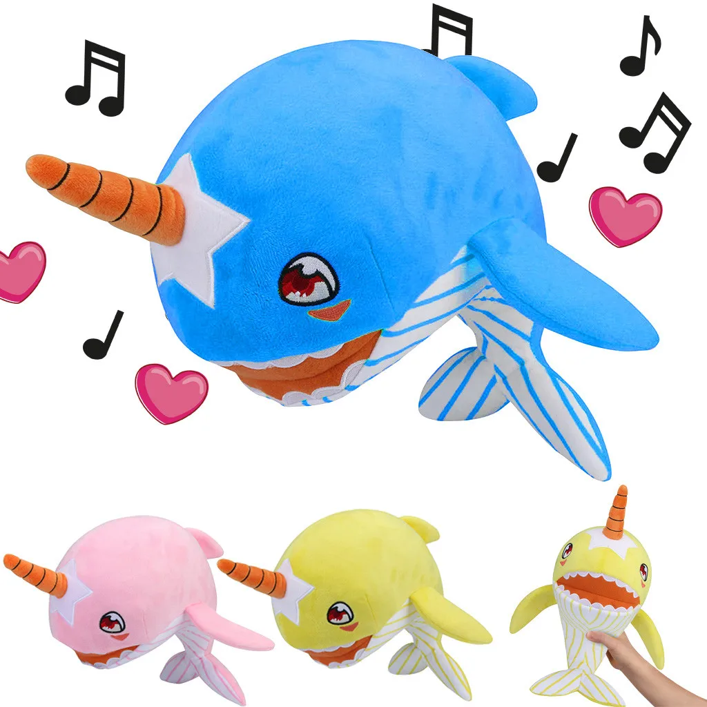Baby Shark Song Kawaii Plush Doll Toy Cute Animal Stuffed