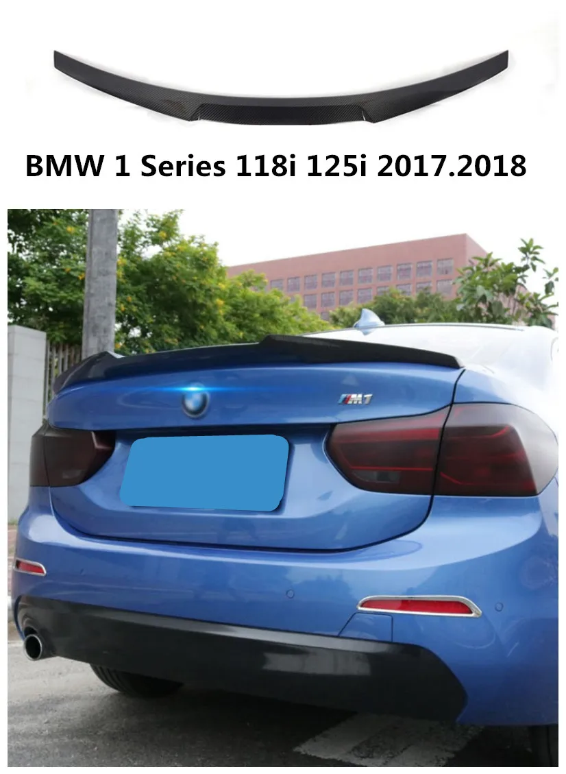

Carbon Fiber Spoiler For BMW 1 Series 118i 125i 2017.2018 High Quality Auto Rear Wing Spoilers Car Modification