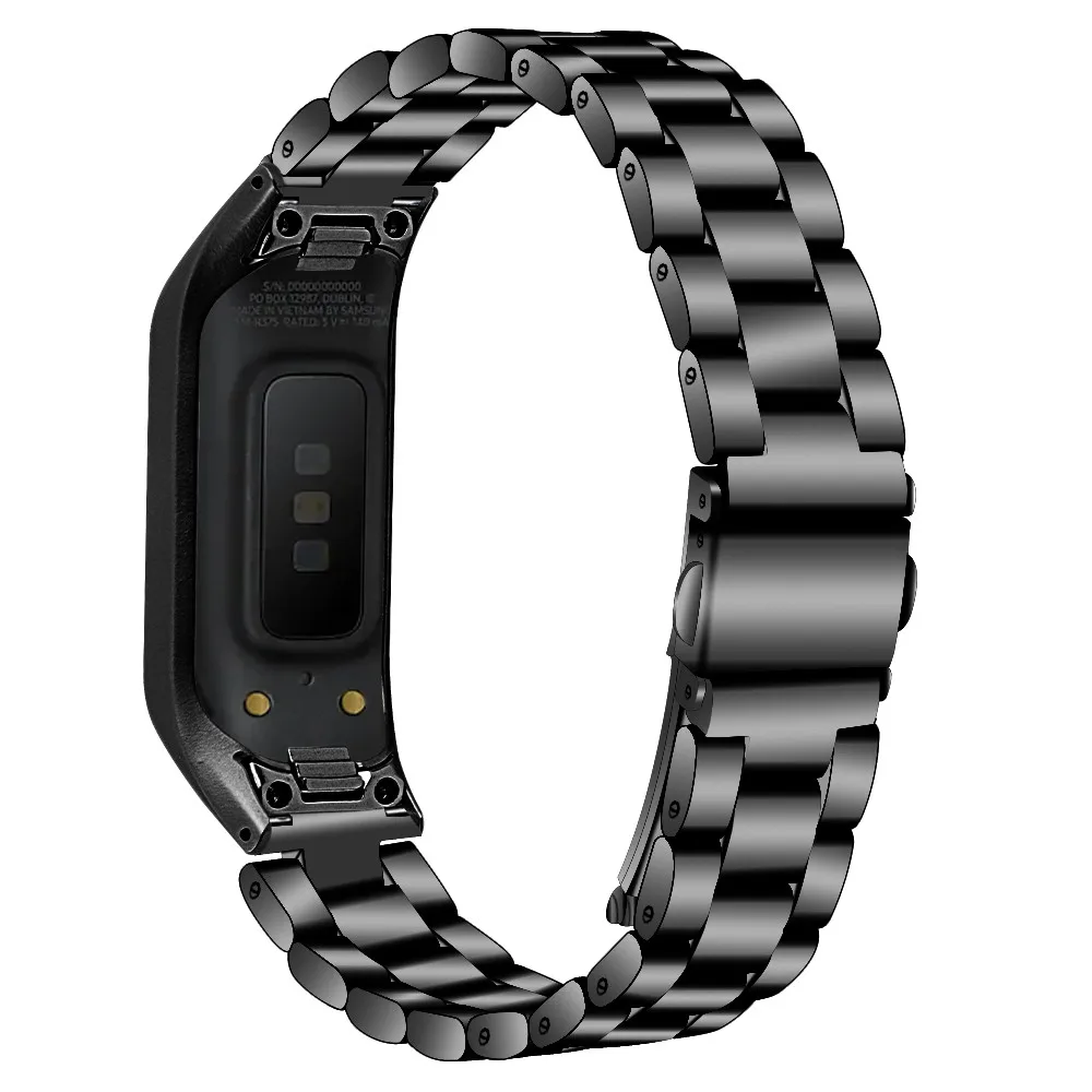 Модный ремешок для часов для samsung Galaxy Fit-e SM-R375 R375 смарт-браслет для мужчин и женщин Замена t из нержавеющей стали ремешок для часов