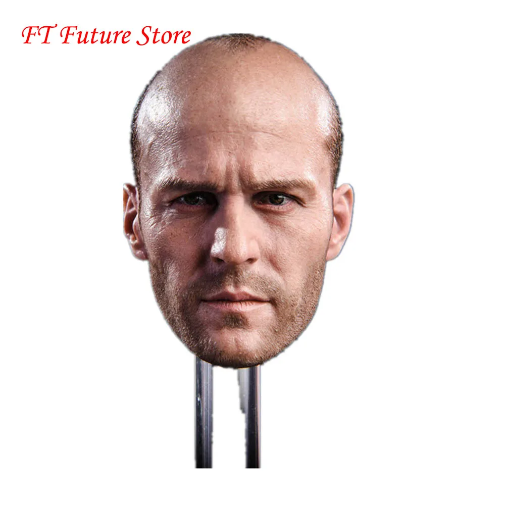 

For Collection 1/6 Scale Male Figure Accessory Jason Statham PVC Head Sculpt Carved Sculpt Model GC023 for 12'' Action Figure