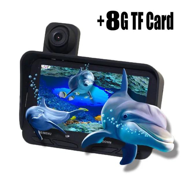 ZLM оригинальные Подводные видеокамеры для рыбалки на русском 4," HD Cam для рыбалки 6 инфракрасный светодиодный подводный - Цвет: Fishing Camera