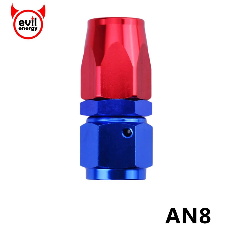 evil energy AN8 0Degree Enforced Hose End Fittings AN8 Aluminum Fitting
