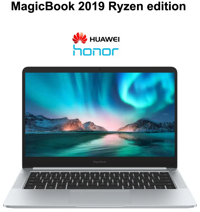 2019 Новое поступление ноутбук HUAWEI HONOR MagicBook notebook PC 14 дюймов с процессором AMD Max 3 7 ГГц