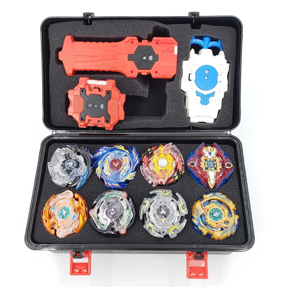 Tops Set Launchers Beyblade Toys B-131 B-122 B-130 Toupie Metal God Burst Spinning Top Bey Blade Blades Toy bay blade bables