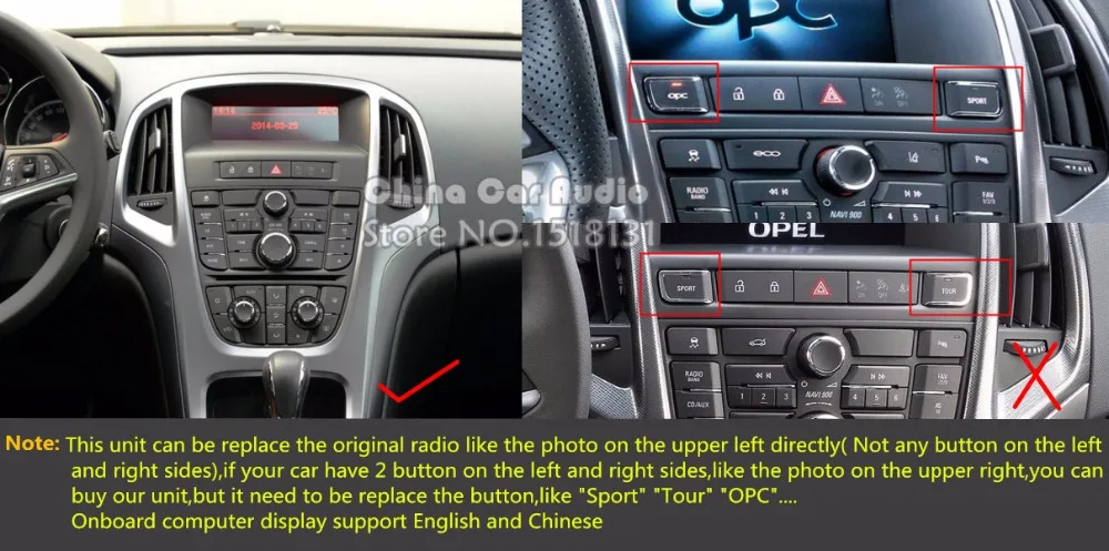 Perfect Android 8.0 4GB RAM For Opel Vauxhall Astra J Buick Verano 2010-2014 Car DVD Radio Stereo BT GPS Navigation Player Octa Core 3