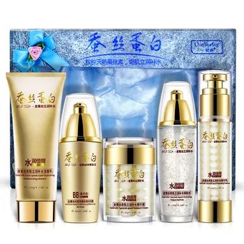 

Bioaqua Pure Pearls Facial Skin Care Set Hyaluronic Acid Deep Moisturizing Anti Wrinkle Face care Pearl Whitening Cream
