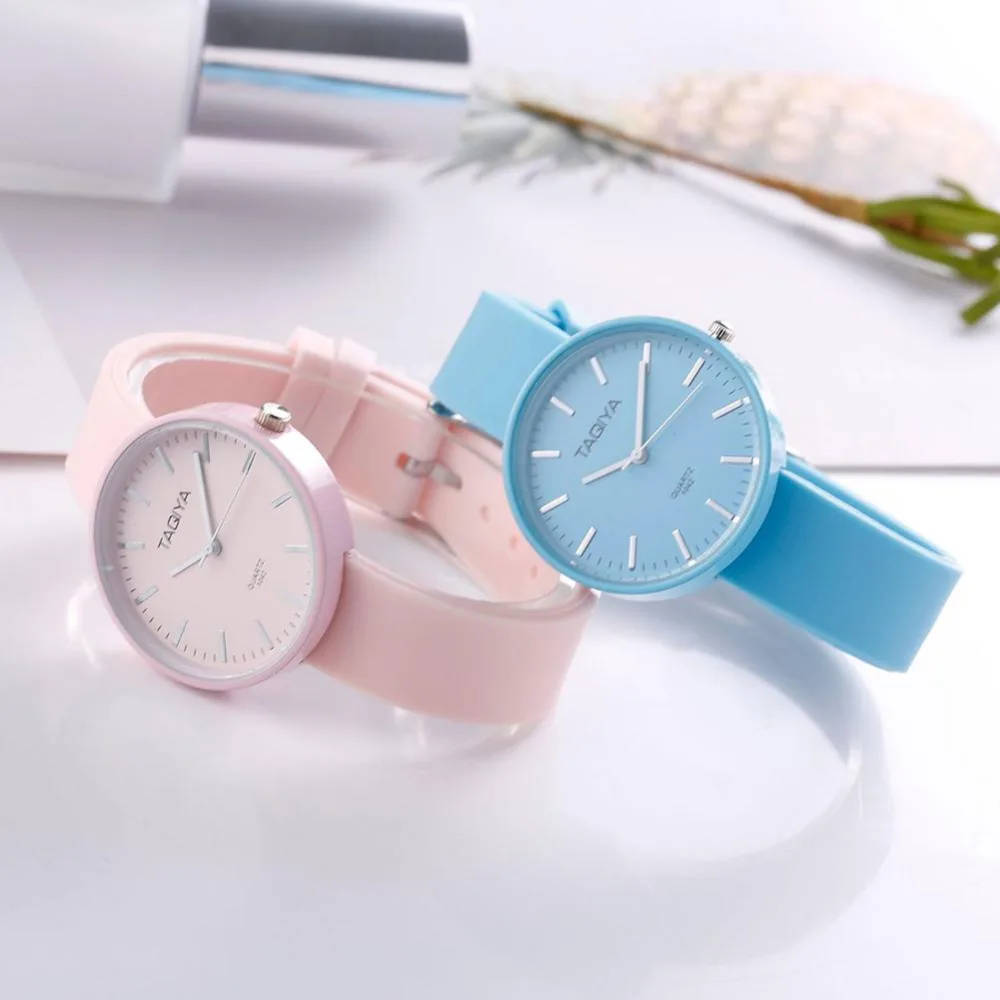 5 اللون أسلوب بسيط ساعات سيليكون Fashsion النساء ساعات كوارتز ساعة اليد ساعة للسيدات الطالبات بارد 5 اللون أسلوب بسيط ساعات سيليكون Fashsion النساء ساعات كوارتز ساعة اليد ساعة للسيدات الطالبات بارد