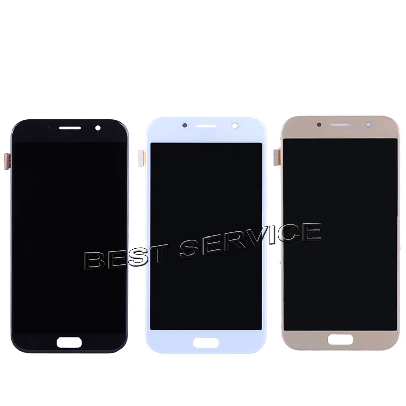 

For samsung for galaxy A7 2017 A720 A720F SM-A720F LCD Display + Touch Screen Digitizer Assembly Amoled