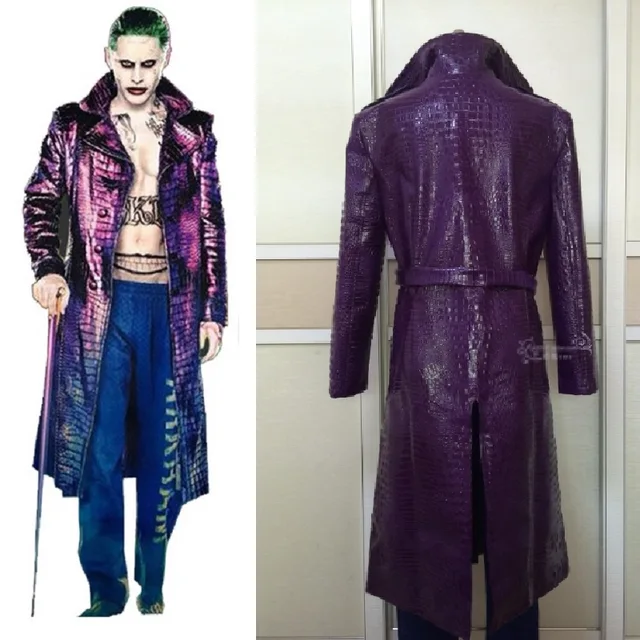 joker jacket suicide squad jared leto harley quinn costumes jackets the