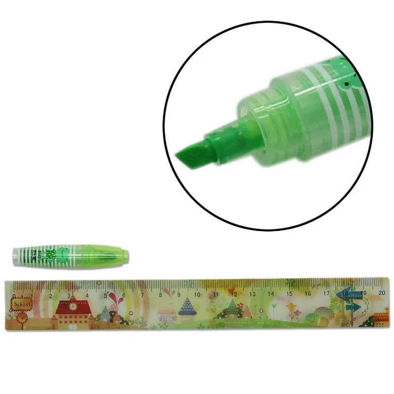 6PCS-Set-Cute-Kawaii-Mini-Highlighters-Pen-Lovely-Cartoon-Bear-Markers-Pen-Kids-School-Supplies-Stationery