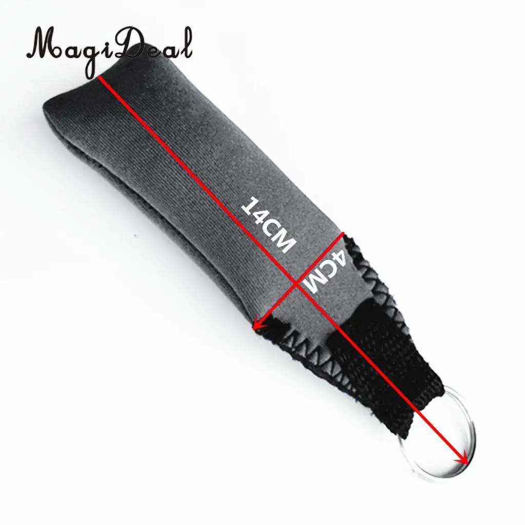 MagiDeal Yachting Sailing Boating Fishing Canoe Neoprene Floating Keyring Key Ring Water Sports Floatable Buoyant Key Float