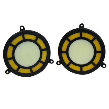 

NEW LED DRL Flexible COB Daytime Running Light Waterproof Universal Auto Driving Fog Light with turn signal