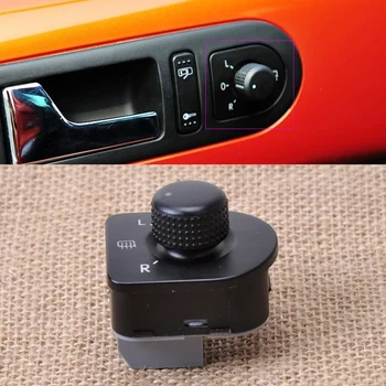 

CITALL 1J1959565F Side Electric Rearview Mirror Switch Control Knob 4B1959565A For VW Passat Golf Beetle Bora 1996-2010