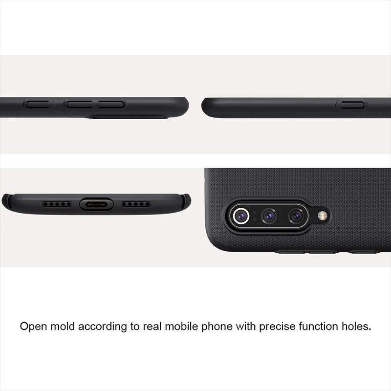 Чехол для xiaomi mi 9 6 39 ''NILLKIN матовый PC жесткий чехол телефона подарок держатель