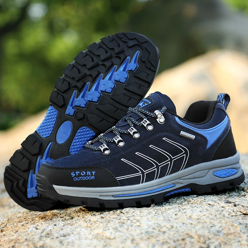 Hiking shoes Men Mountain Climbing shoes Hiking boots hunting boots women sneakers zapatillas hombre Big size hunting boots