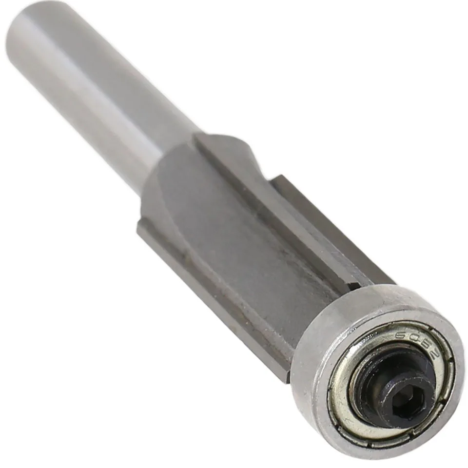 4 Teeth Router Bit Extra Long Bearing Woodworking Tools Milling Cutter 8mm Shank Wood Router Cutter