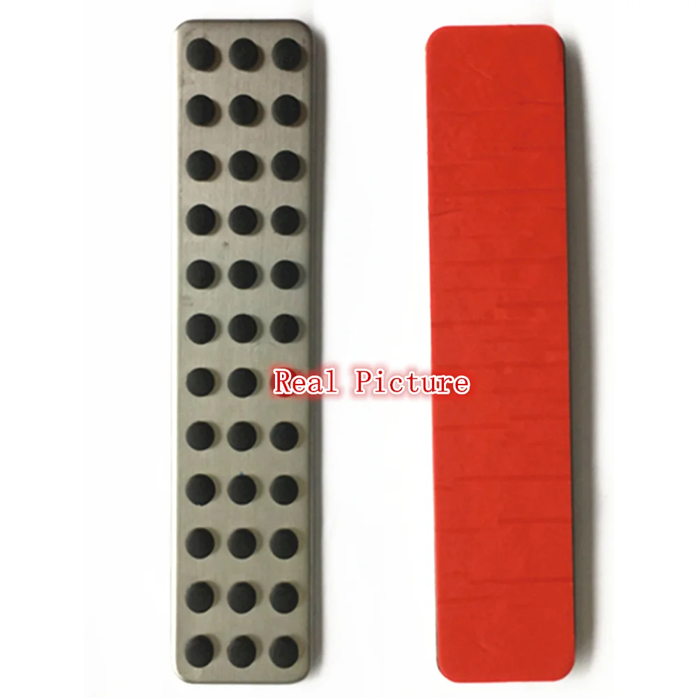 

New Style Stainless Steel Non-Slip Auto Car Foot Rest Pedal Patch Fit Mazda 2 3 5 6 FootRest Pedals With 3M Sticker 20*4.5CM 1PC