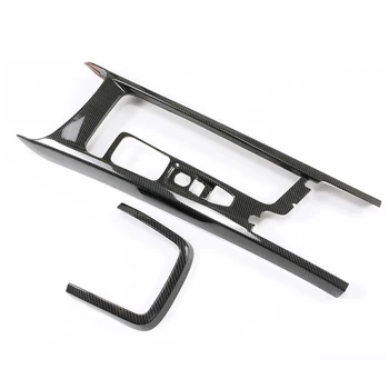 

(Only Fit For Left Hand Drive) Interior Central Gear Box Cover Frame Decoration Trim ABS 2pcs For Volvo XC60 2018