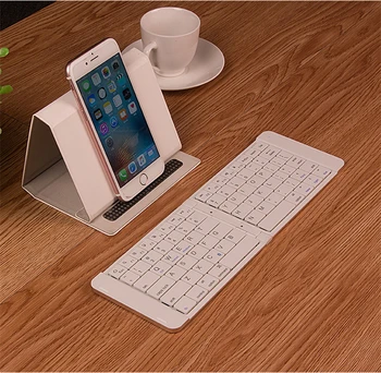 

Universal Mini Wireless Bluetooth 3.0 Folding Foldable Keyboard Ultra Thin Fold Keypad For iOS Android Smartphone Tablet