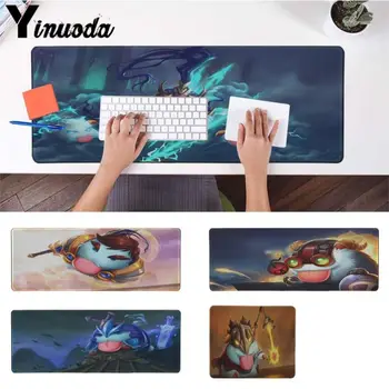 

Yinuoda Funny Poro Ziggs League of Legends Silicone small Pad to Mouse Game Big Gaming Mouse Pad Lockedge Mouse Mat Keyboard Pad