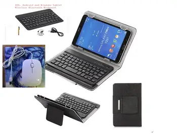 

Tablet Laptop Universal 7/8/9.7/10.1 inch Keyboard For iPad Support IOS Android Windows System Wireless Bluetooth Keyboard case