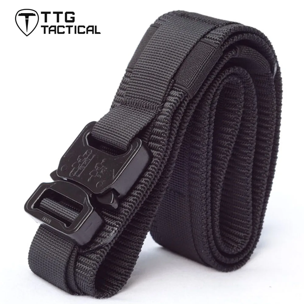 

TTGTACTICAL MOLLE Tactical Gun Belts Army Military Gun Belt Molle Operator Gun Pistol Belt Airsoft Rigger Strap Tactical Belt