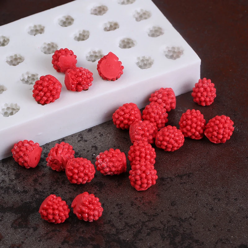 

Raspberry Silicone Mold Fondant Mould Cake Decorating Tools Chocolate Gumpaste Mold, Sugarcraft, Kitchen Accessories