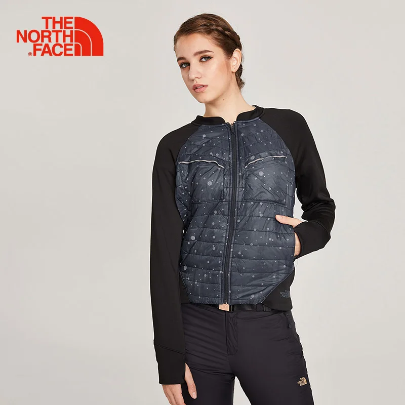 

The North Face Hiking Cotton Jacket for Women Comfortable Travel Reflective Light Coat Outdoor Sports Light Casual Clothes 3LK2