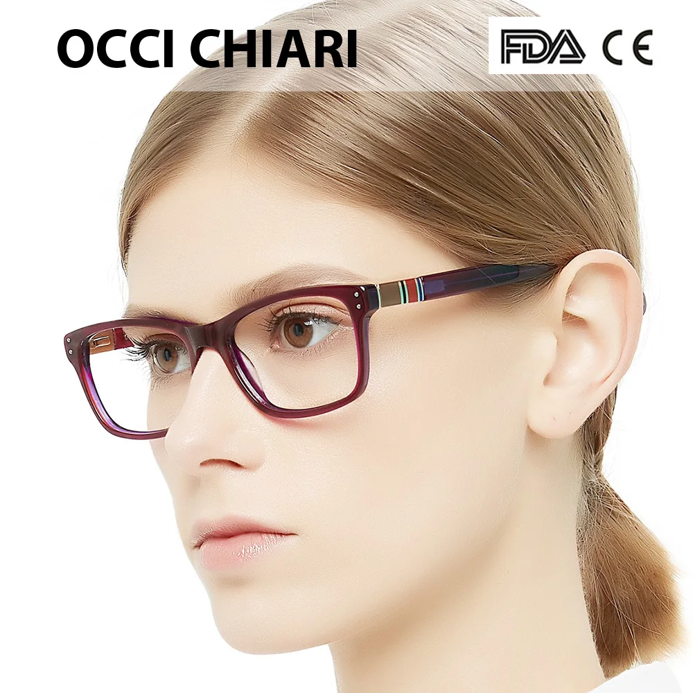 Оправа для очков OCCI CHIARI Женские оправы глаз на весну прозрачные линзы очки