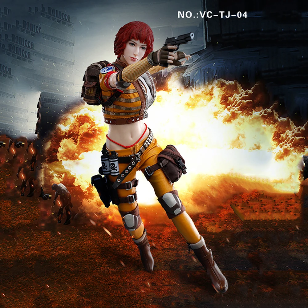 

For Collection 1/6 Wefire Of Tencent Game Fourth Bomb:Female Mercenary Heart King Full Set Action Figure