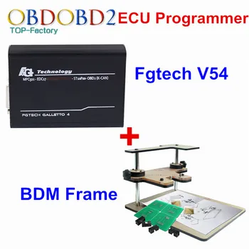 

Fgtech V54 Galletto 4+BDM Frame ECU Chip Tuning Interface Fgtech Galletto V54 Master Version No Tokens Limites OBD2 Scanner Tool