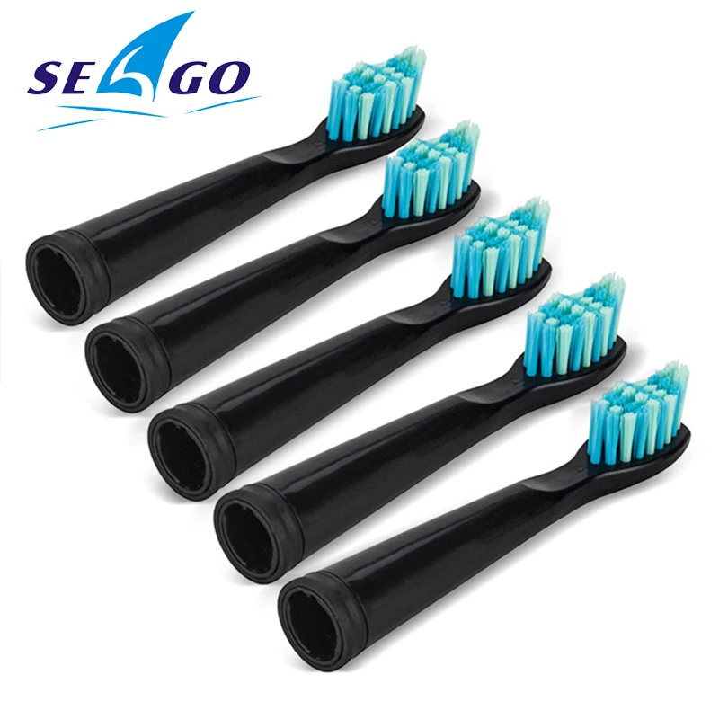 Seago Electric Toothbrush Heads Soft Bristle Dupont Replacement Brush Heads Interdental Heads