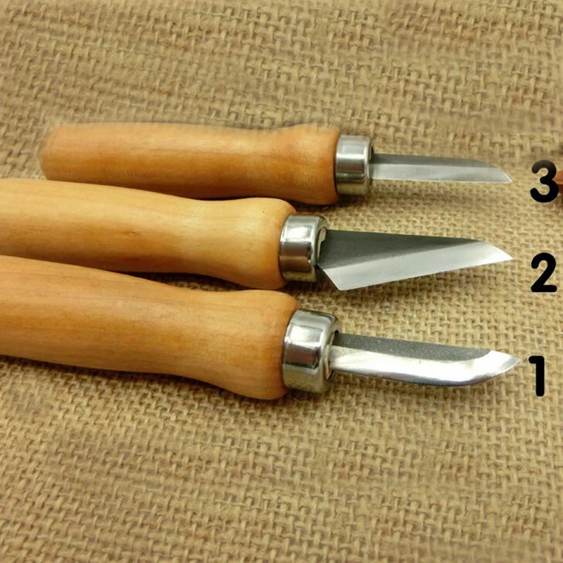 High Quality Hand Grafting Knife / Wood Carving Knife Dig Spoon Broach Woodworking Tools