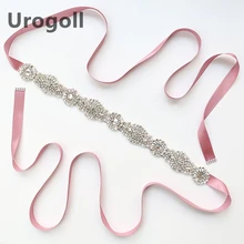 Лидер продаж; Новинка со стразами Свадебные ремни Цветок атласная Свадебная лента ремень вечерние платье подружки невесты Пояс Свадебные аксессуары