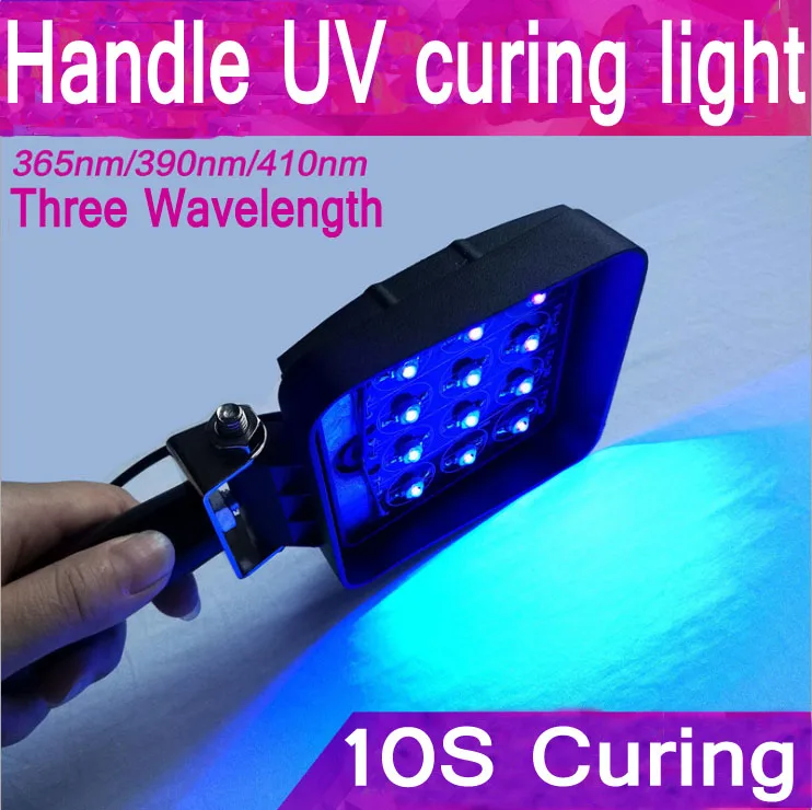 

Replace 120w 395 nm Handle portable LOCA UV curing machine 16-LED Portable light Ideal Mobile Phone screen repair gel fixing