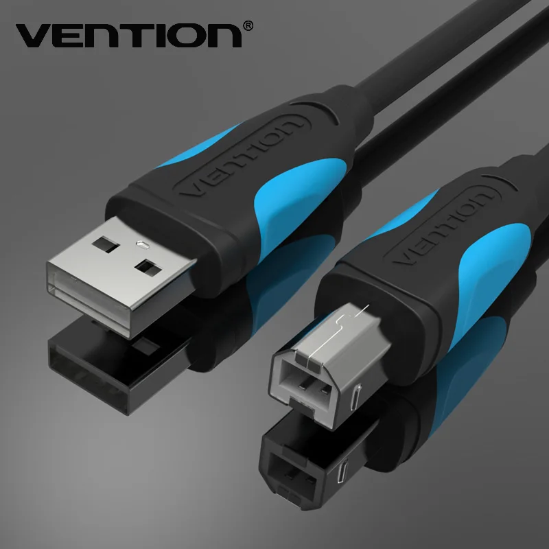 

Hot Sale Multi-lengths Vention High Speed USB 2.0 Cable A Male to B Male Printer Type Line for Printer Copier Scanner