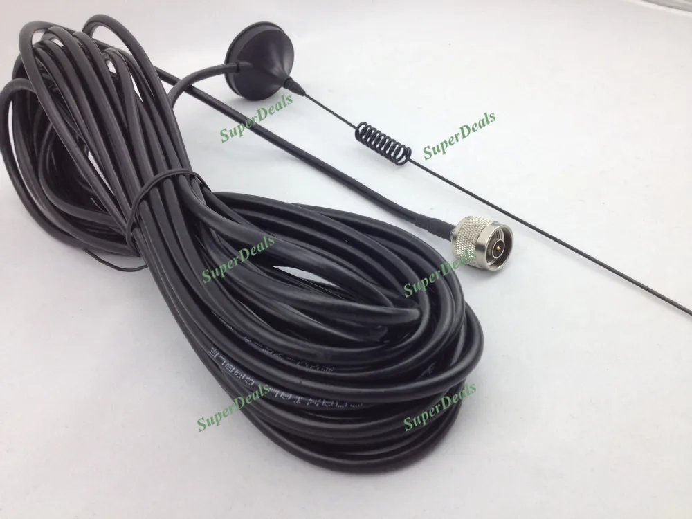 

Sucker antenna cell phone signal repeater antenna mobile amplifier antenna 4db gain with 10m cabal for GSM/CDMA repeater/booster
